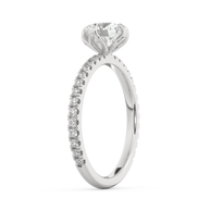 Durham Radiant Diamond Ring 1.0 Ct, Gold 14K