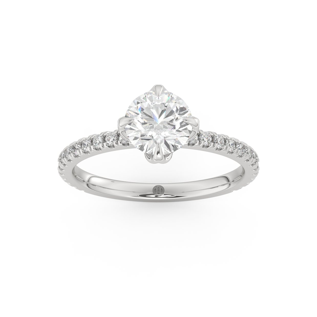 Durham Radiant Diamond Ring 1.0 Ct, Gold 14K