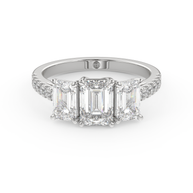 Sedona Mirage Diamond Ring 1.0, 1.5, 2.0 Ct, Gold 14K