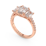 Sedona Mirage Diamond Ring 1.0, 1.5, 2.0 Ct, Gold 14K