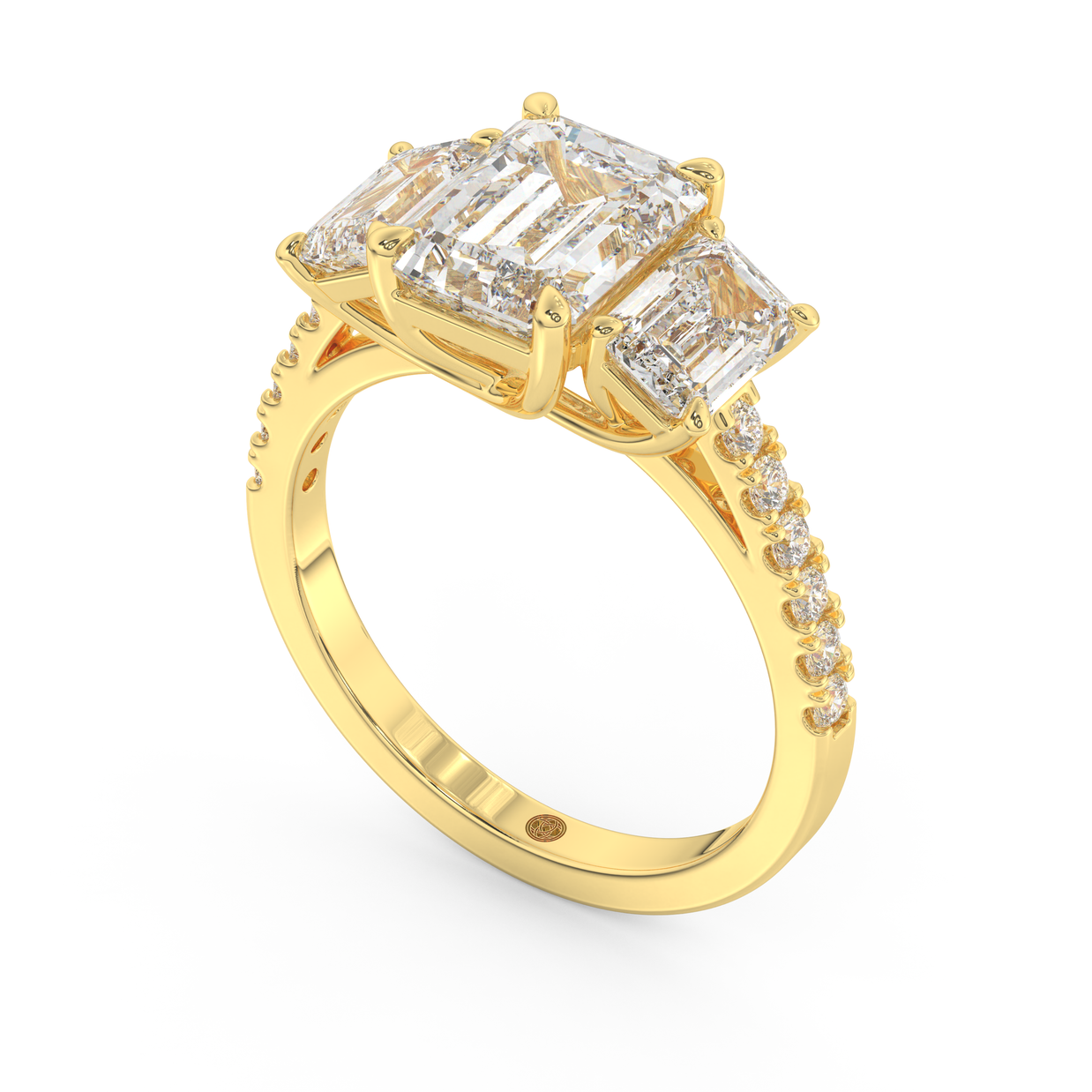 Sedona Mirage Diamond Ring 1.0, 1.5, 2.0 Ct, Gold 14K