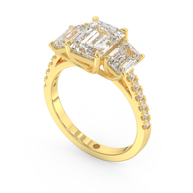 Sedona Mirage Diamond Ring 1.0, 1.5, 2.0 Ct, Gold 14K