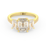 Sedona Mirage Diamond Ring 1.0, 1.5, 2.0 Ct, Gold 14K