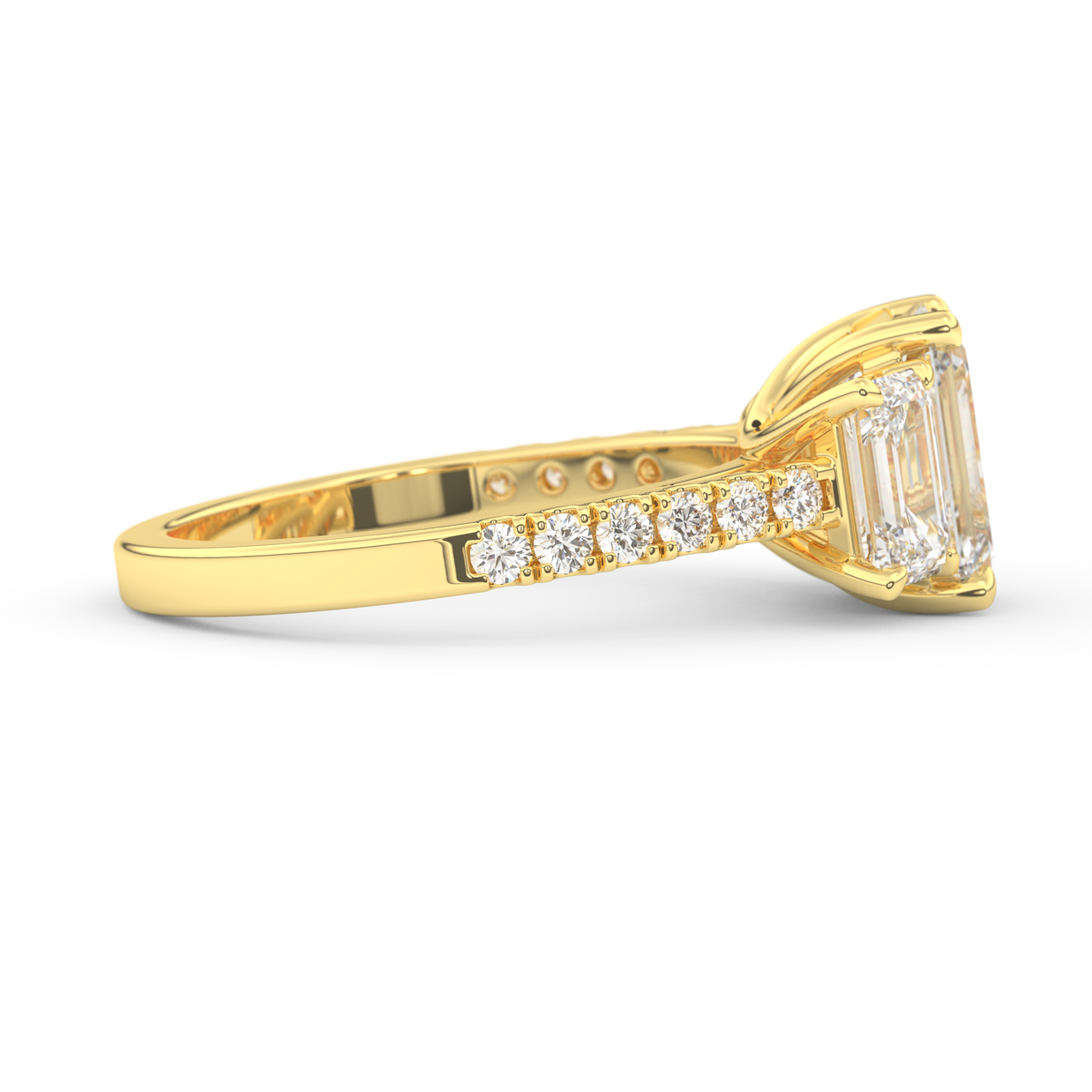 Sedona Mirage Diamond Ring 1.0, 1.5, 2.0 Ct, Gold 14K