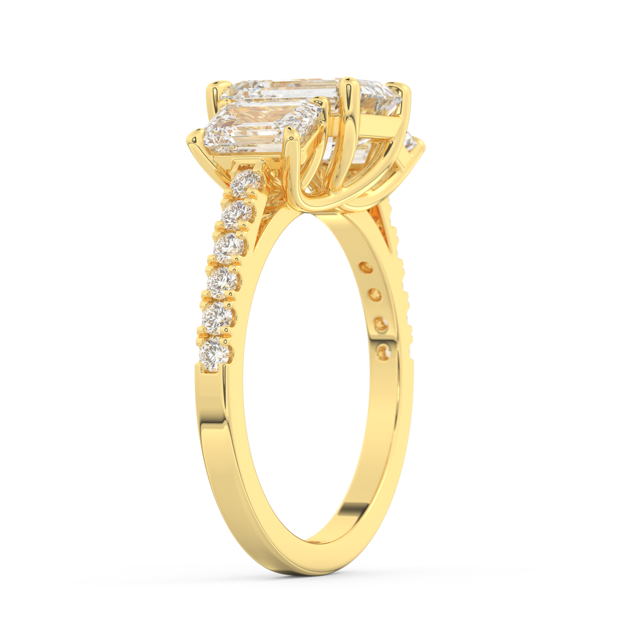 Sedona Mirage Diamond Ring 1.0, 1.5, 2.0 Ct, Gold 14K