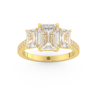 Sedona Mirage Diamond Ring 1.0, 1.5, 2.0 Ct, Gold 14K