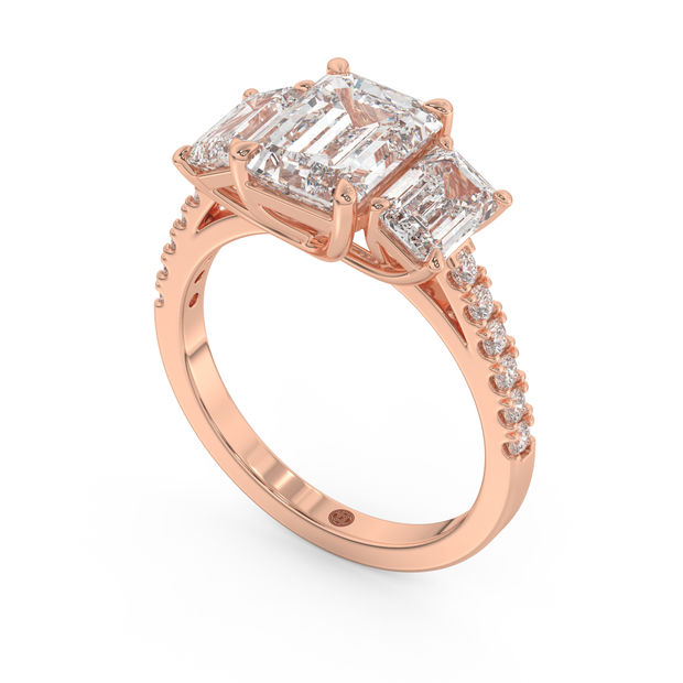 Sedona Mirage Diamond Ring 1.0, 1.5, 2.0 Ct, Gold 14K