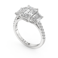 Sedona Mirage Diamond Ring 1.0, 1.5, 2.0 Ct, Gold 14K