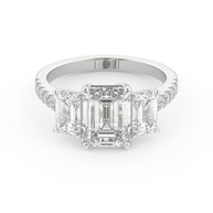 Sedona Mirage Diamond Ring 1.0, 1.5, 2.0 Ct, Gold 14K