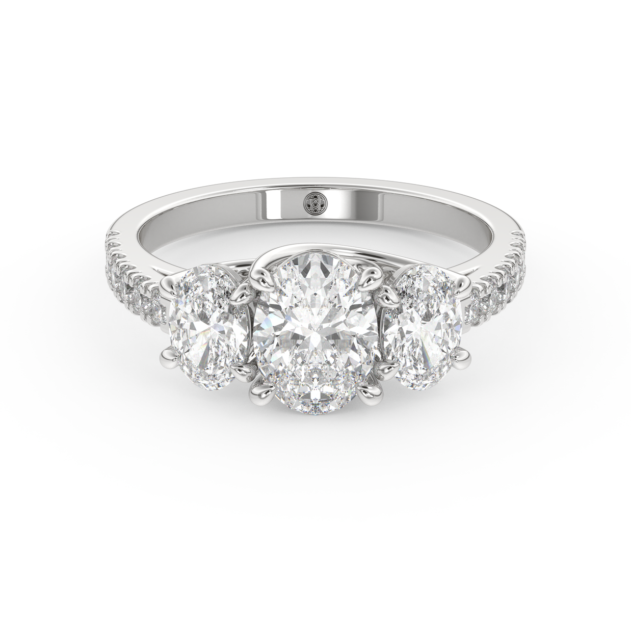 Boulder Whisper Diamond Ring 1.0, 1.5, 2.0 Ct, Gold 14K