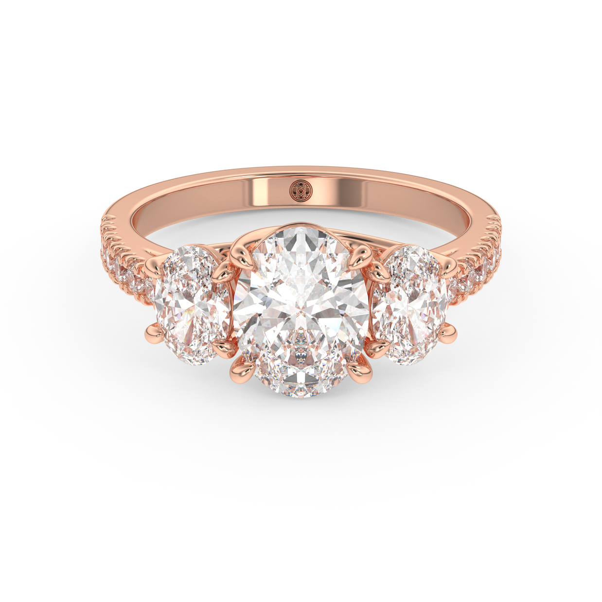 Boulder Whisper Diamond Ring 1.0, 1.5, 2.0 Ct, Gold 14K