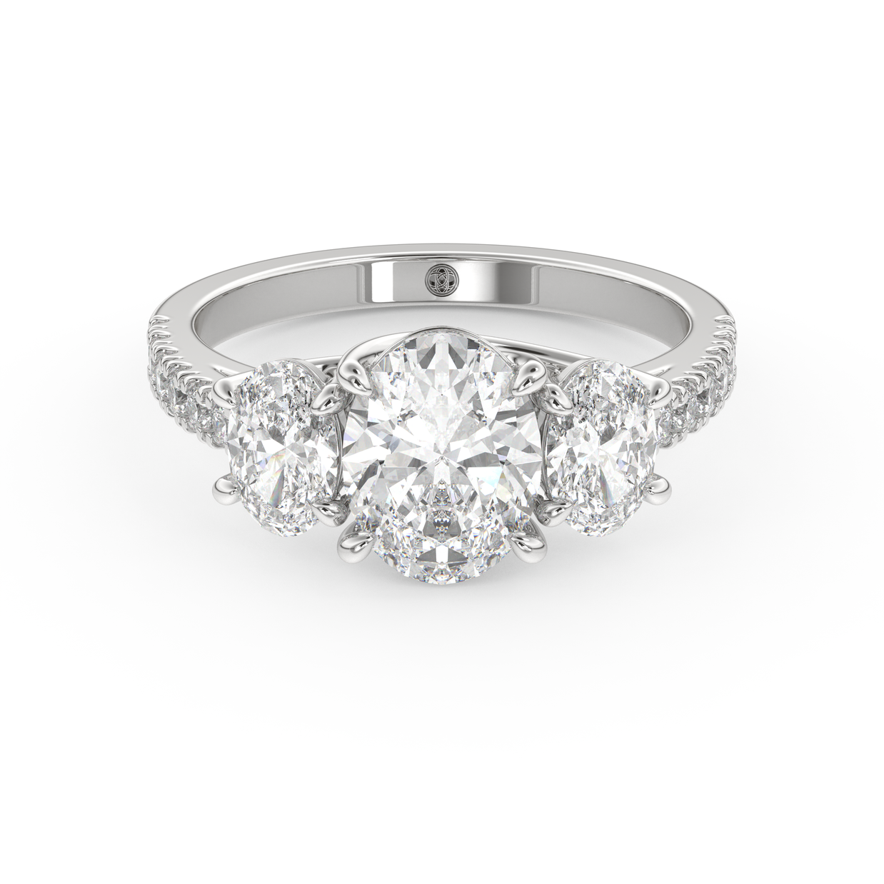 Boulder Whisper Diamond Ring 1.0, 1.5, 2.0 Ct, Gold 14K