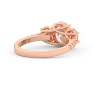 Boulder Whisper Diamond Ring 1.0, 1.5, 2.0 Ct, Gold 14K