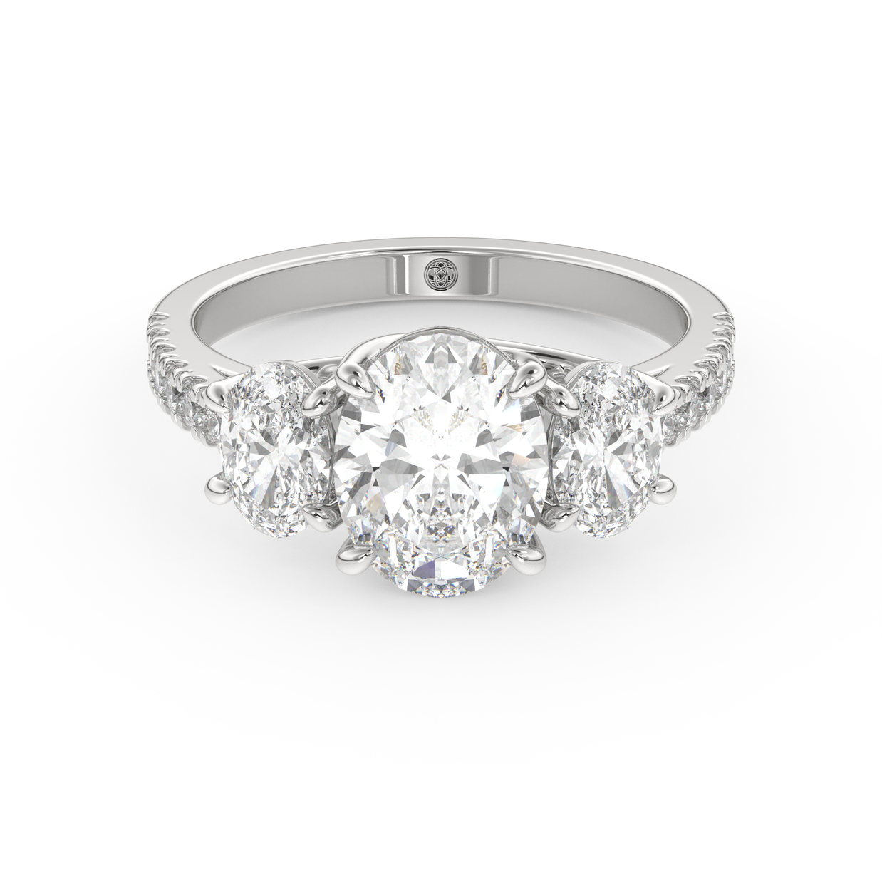 Boulder Whisper Diamond Ring 1.0, 1.5, 2.0 Ct, Gold 14K