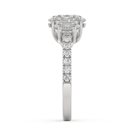 Boulder Whisper Diamond Ring 1.0, 1.5, 2.0 Ct, Gold 14K