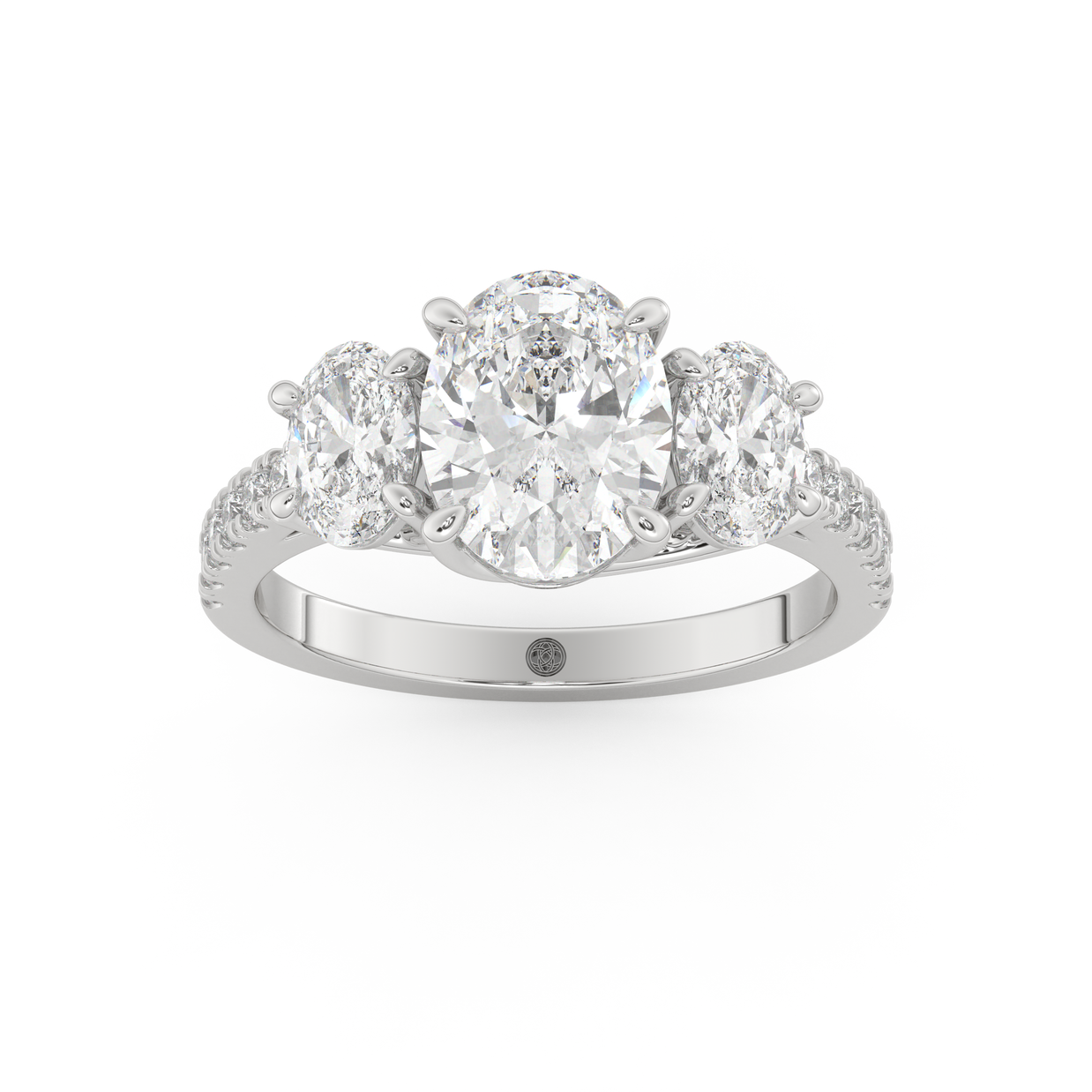 Boulder Whisper Diamond Ring 1.0, 1.5, 2.0 Ct, Gold 14K