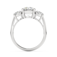 White gold - Central diamond 2.0 ct - view 6