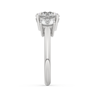 White gold - Central diamond 2.0 ct - view 7