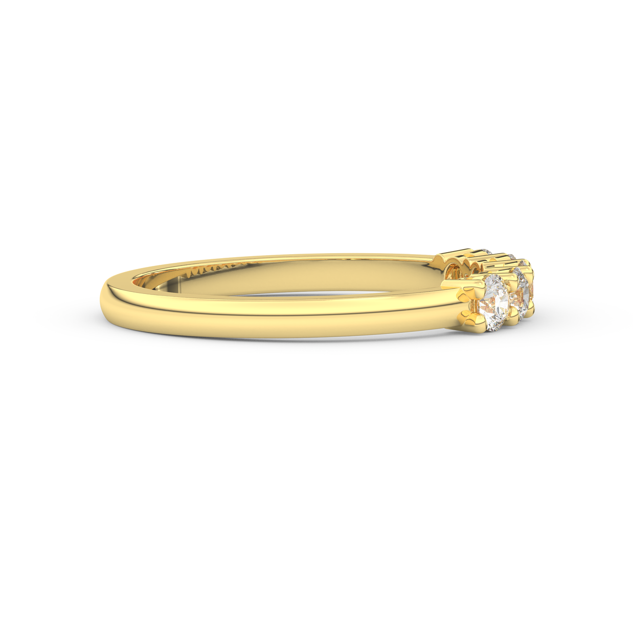 Band - Yellow gold 0.50 ct - view 3