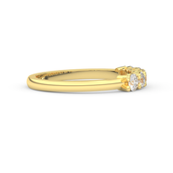 Band - Yellow gold 0.75 ct - view 3
