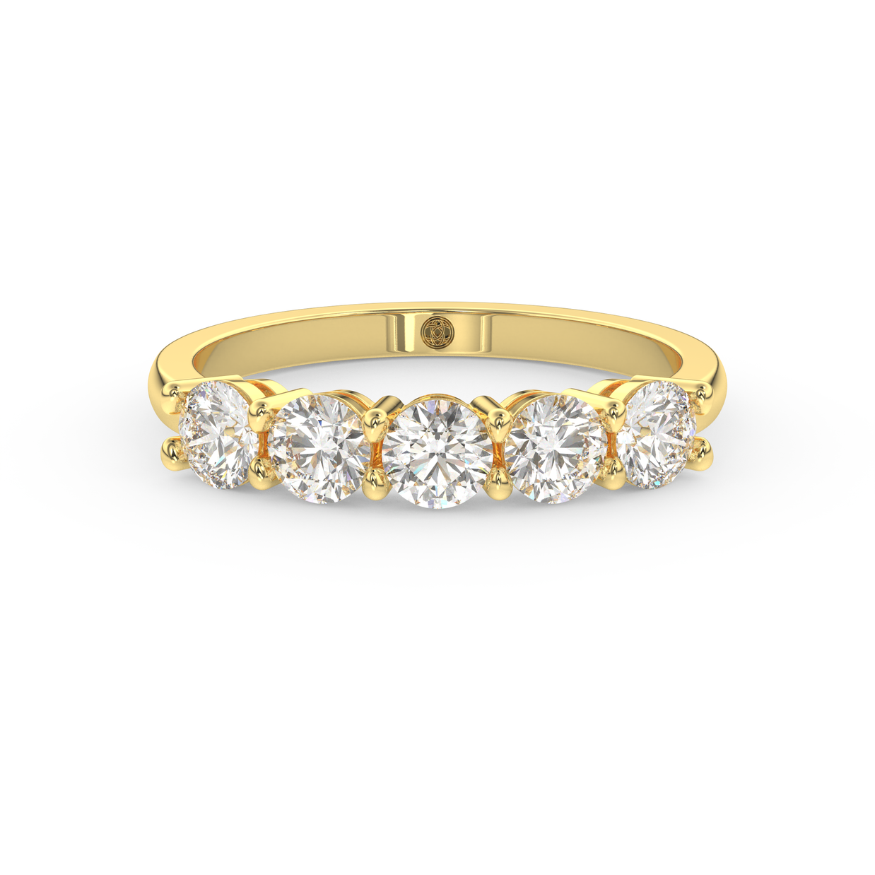 Savannah Glow Diamond Band, Gold 14K