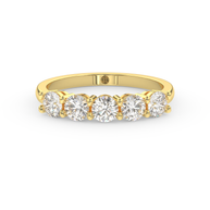 Savannah Glow Diamond Band, Gold 14K