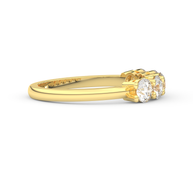 Savannah Glow Diamond Band, Gold 14K