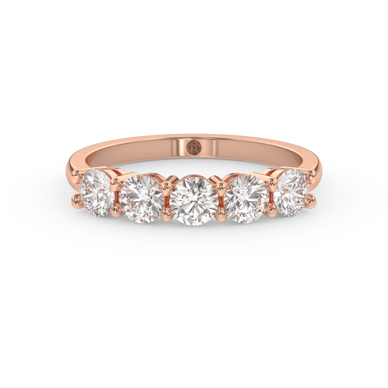 Savannah Glow Diamond Band, Gold 14K