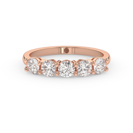 Savannah Glow Diamond Band, Gold 14K