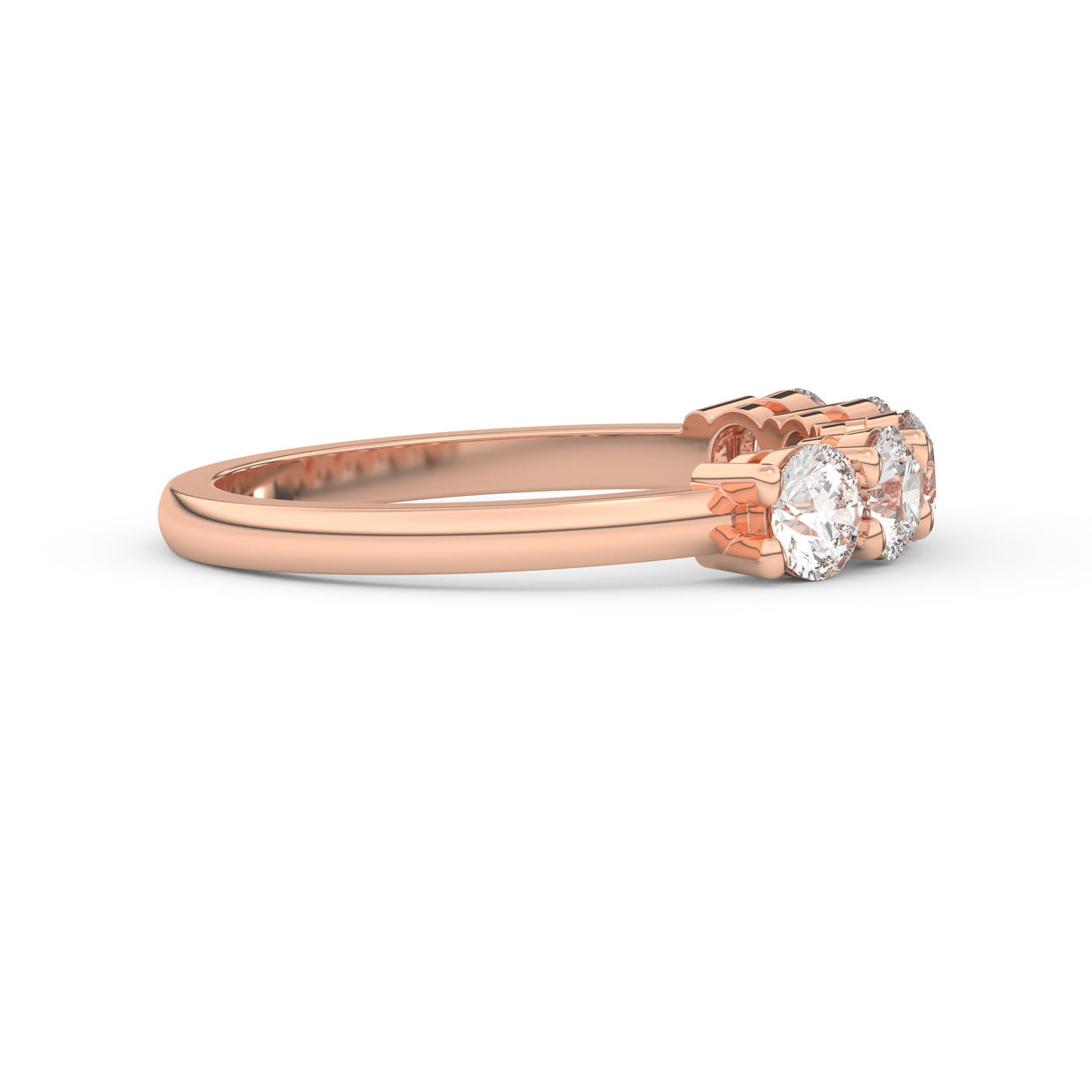 Savannah Glow Diamond Band, Gold 14K