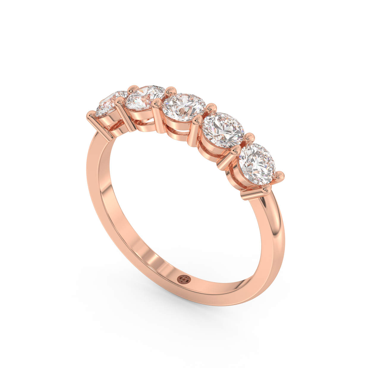 Savannah Glow Diamond Band, Gold 14K