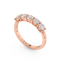 Savannah Glow Diamond Band, Gold 14K