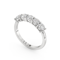 Savannah Glow Diamond Band, Gold 14K