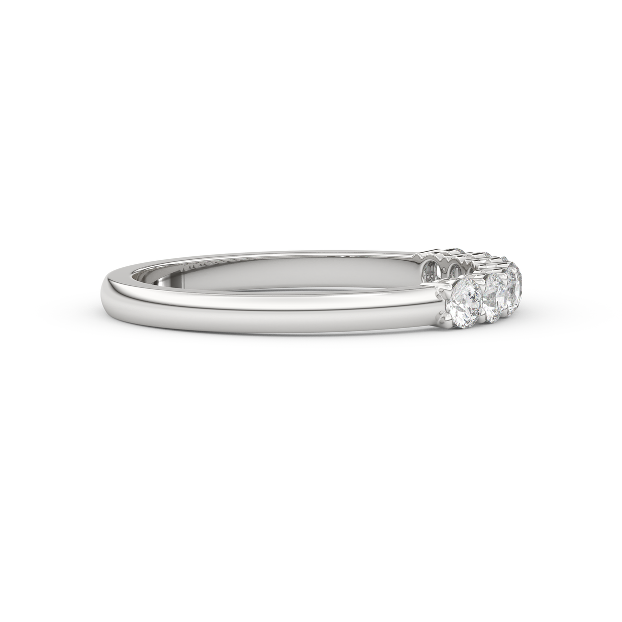 Band - White gold 0.35 ct - view 3