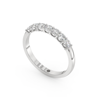 Band - White gold 0.49 ct - view 1