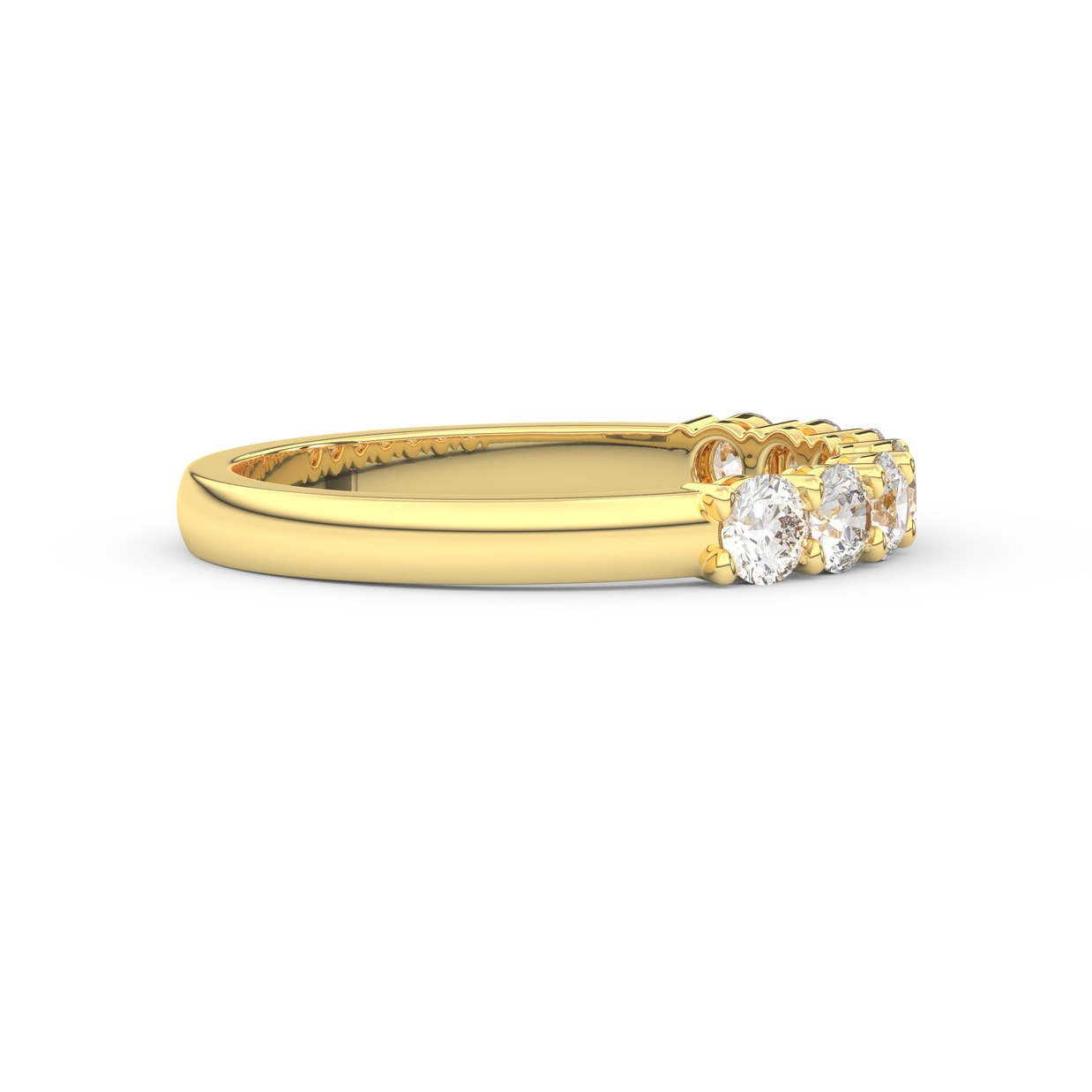 Band - Yellow gold 0.70 ct - view 3