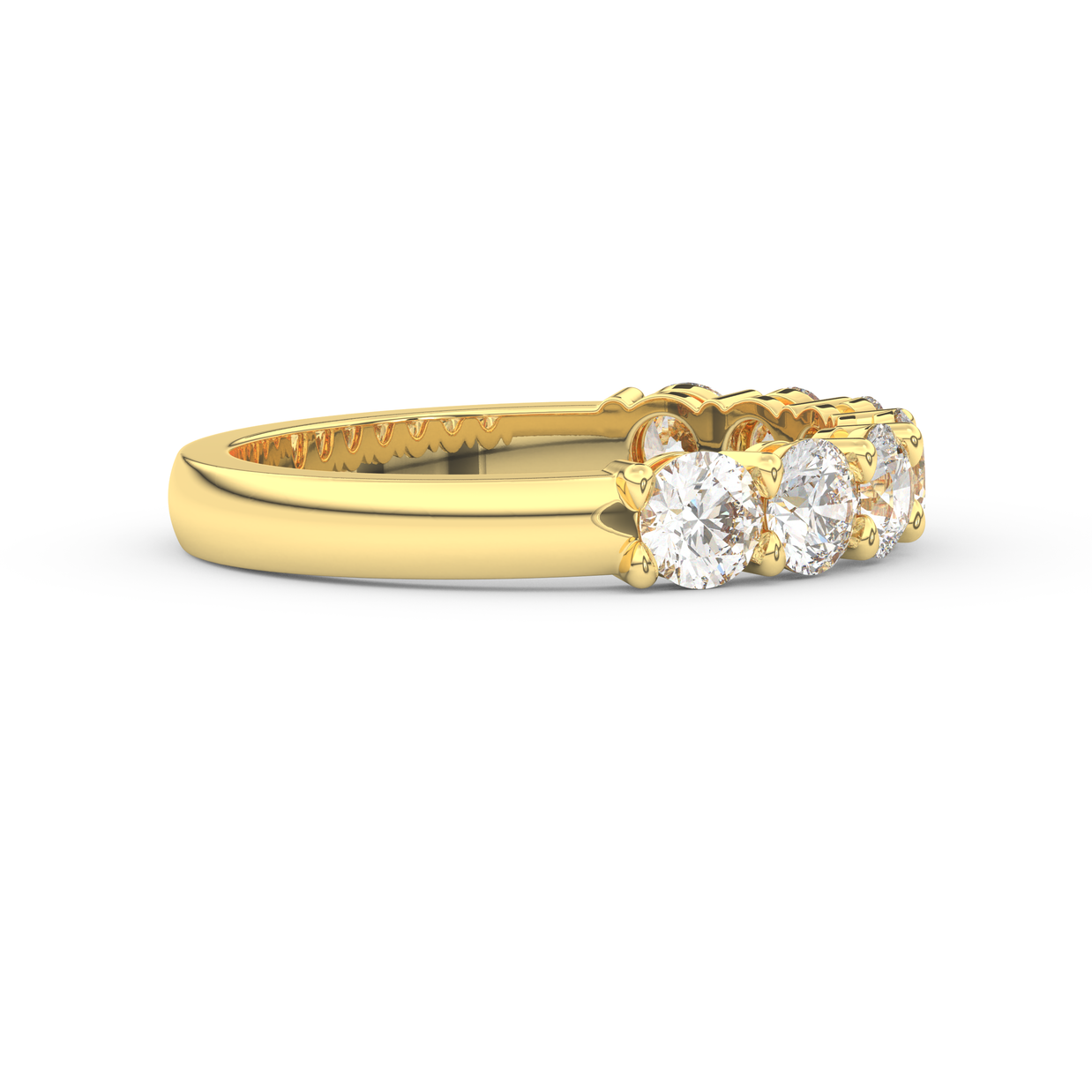 Band - Yellow gold 1.40 ct - view 3