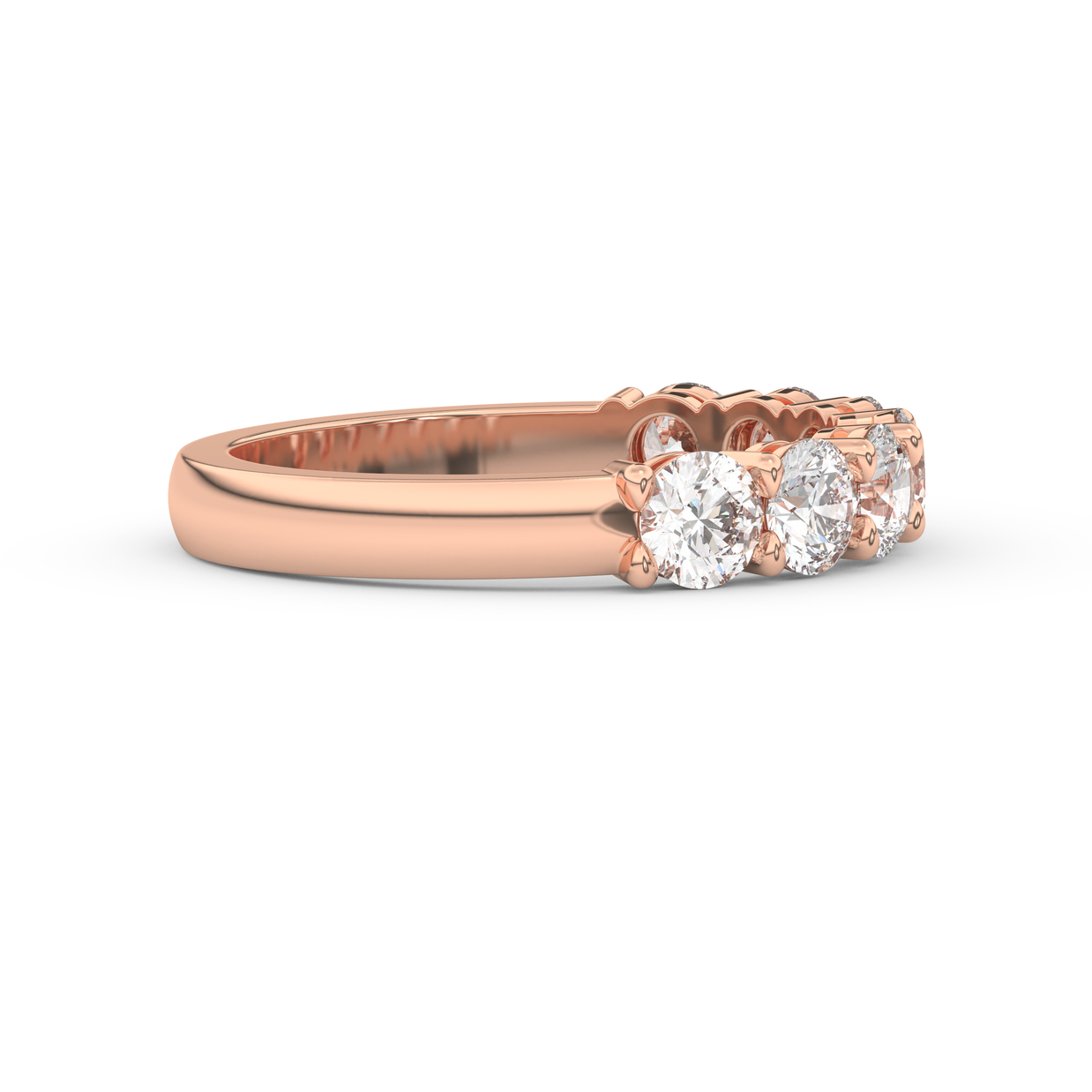 Band - Rose gold 1.40 ct - view 3
