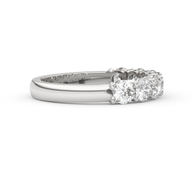 Band - White gold 1.40 ct - view 3