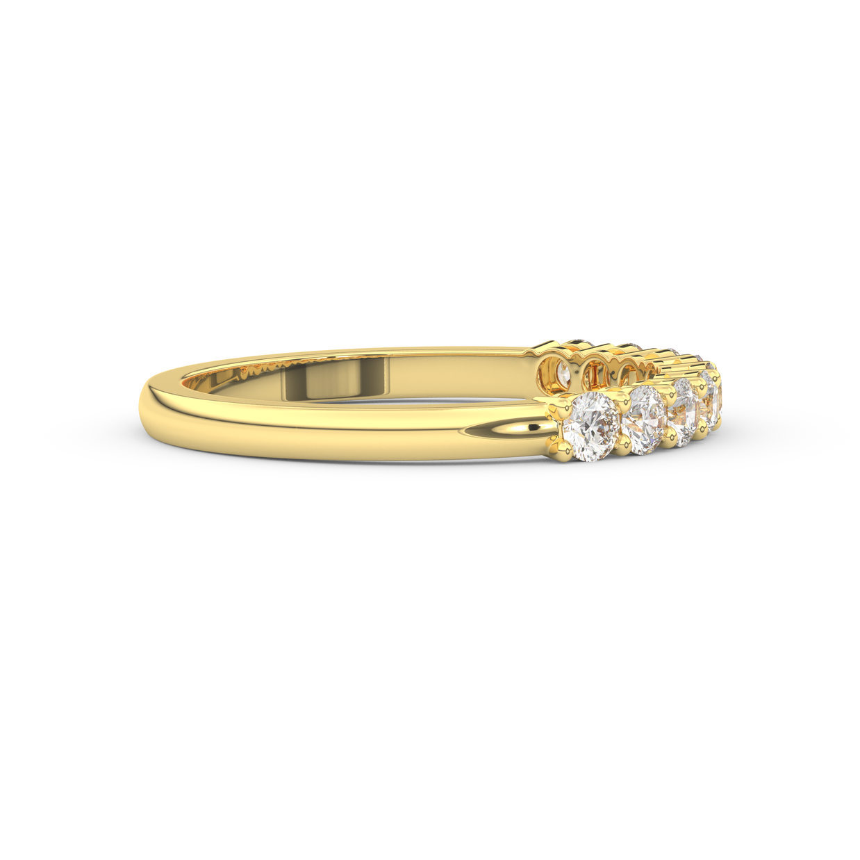 Band - Yellow gold 0.45 ct - view 3