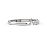 Band - White gold 0.45 ct - view 3