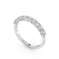 Band - White gold 0.65 ct - view 1