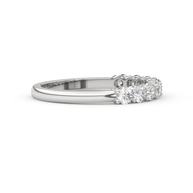 Band - White gold 0.65 ct - view 3