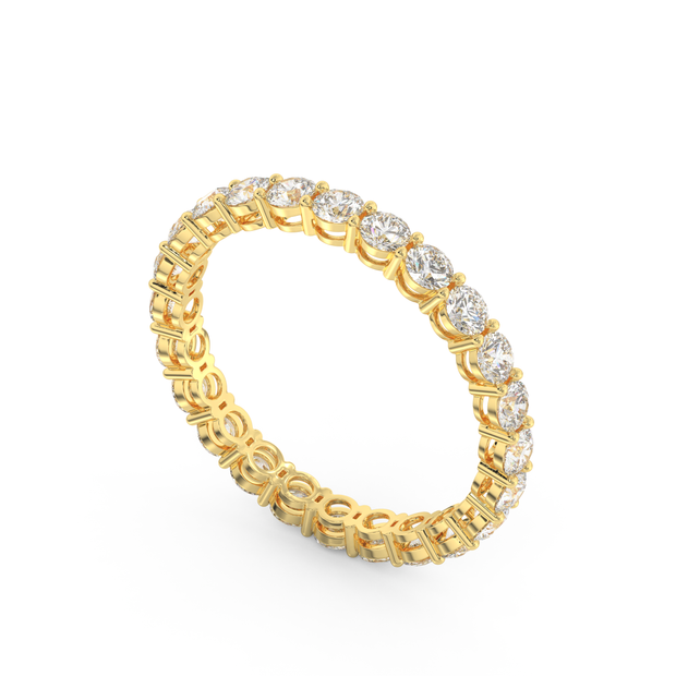 Band - Yellow gold 1.0 ct - view 1