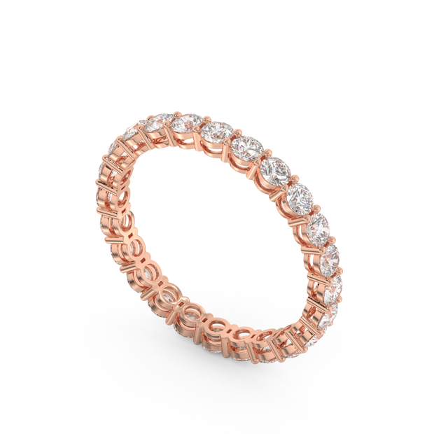 Band - Rose gold 1.0 ct - view 1