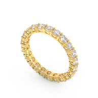 Band - Yellow gold 1.3 ct - view 1