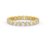 Band - Yellow gold 1.3 ct - view 2