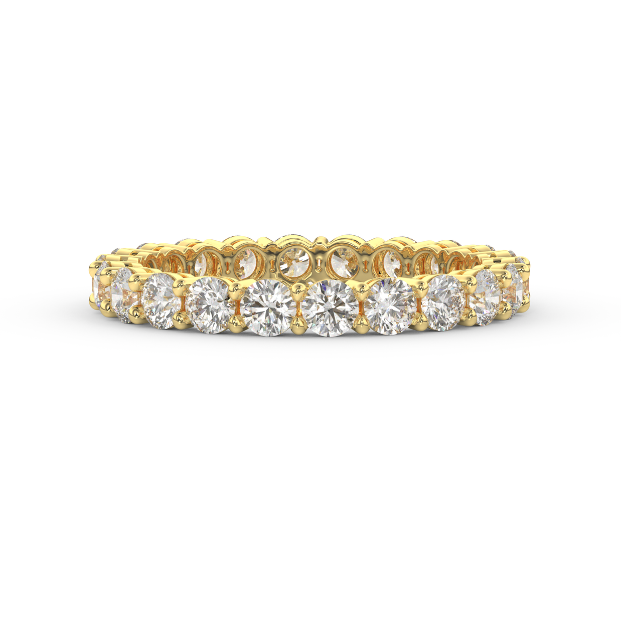Band - Yellow gold 1.3 ct - view 3
