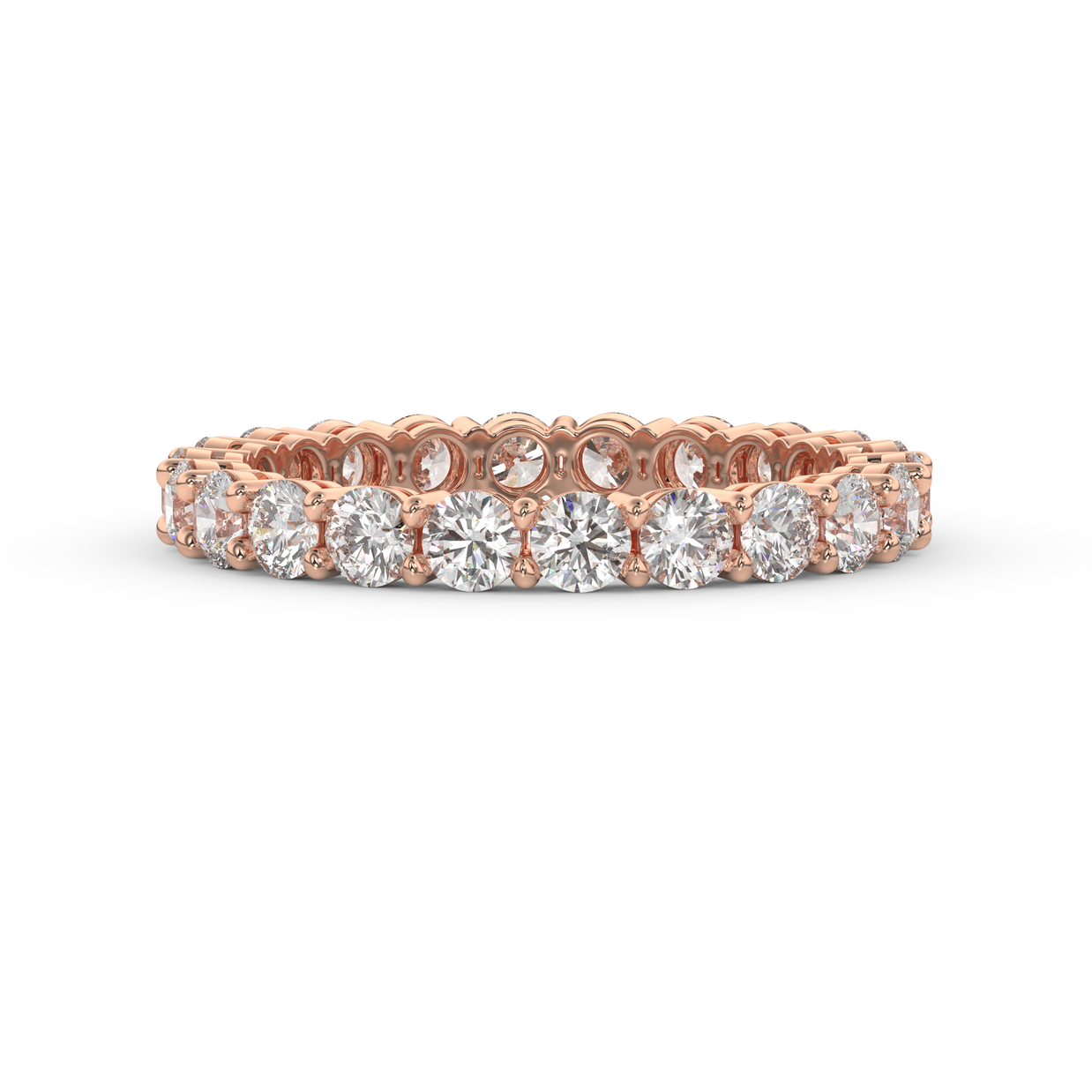 Band - Rose gold 1.3 ct - view 3