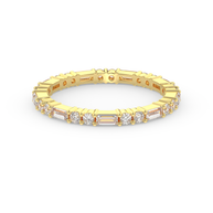 Asheville Luminous Diamond Band, Gold 14K